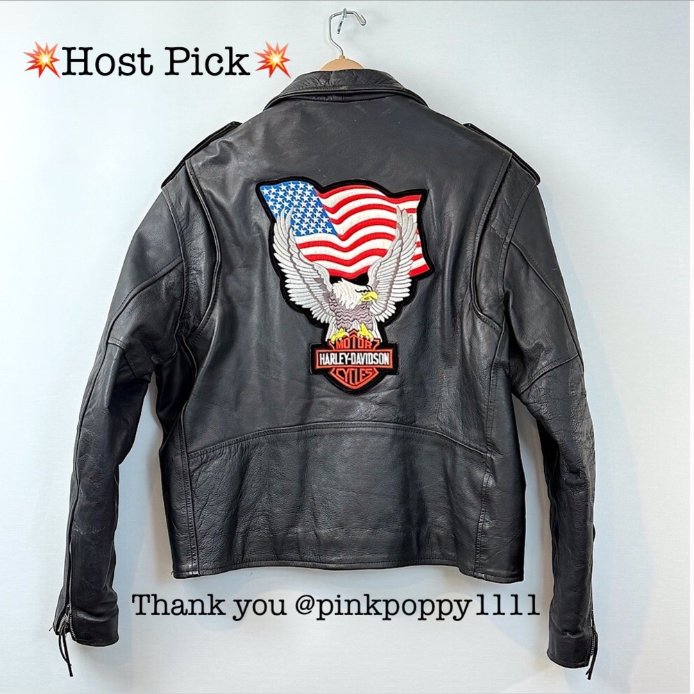 Barneys Leather Motorcycle Jacket